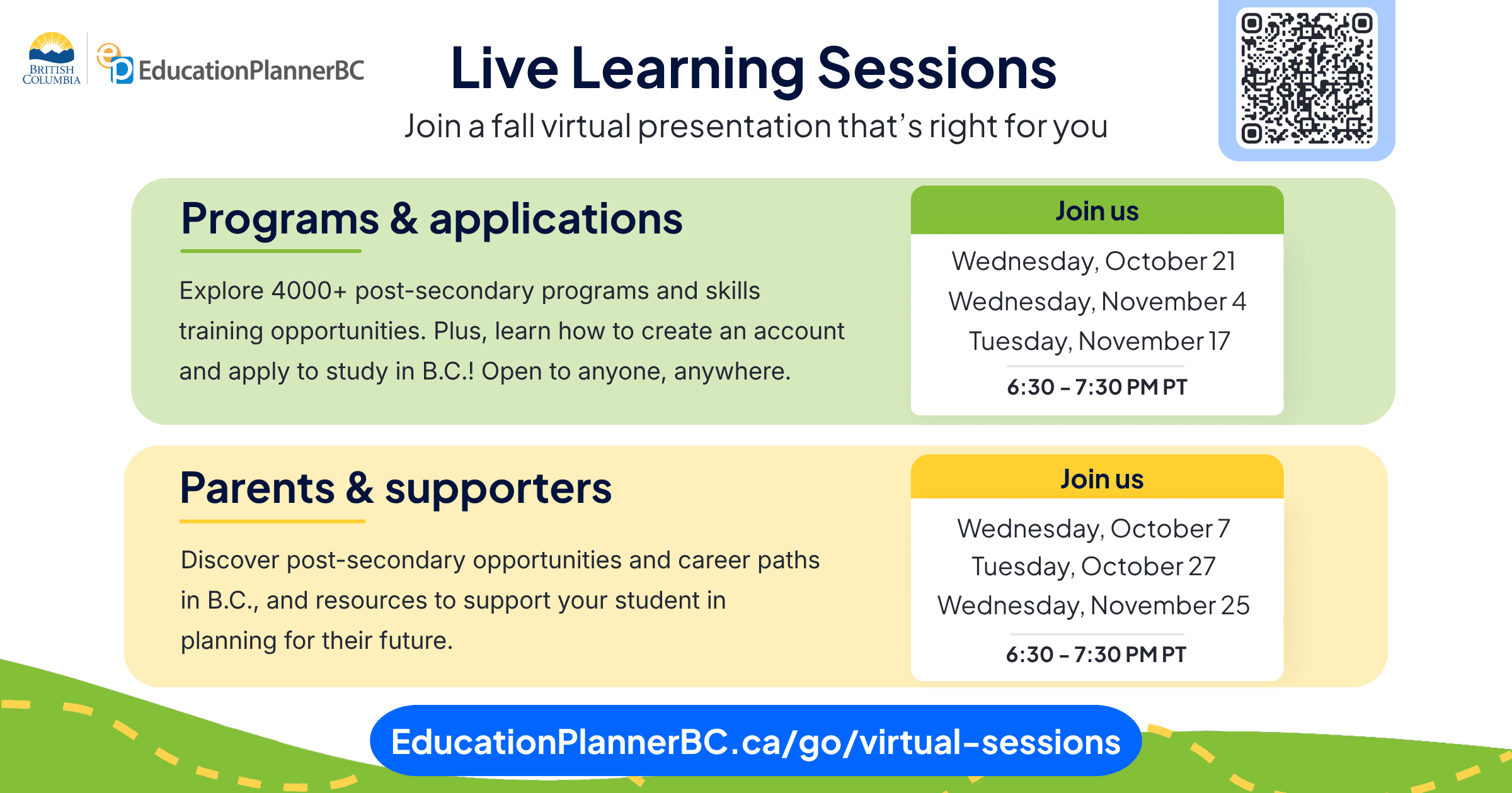 Live Learning E Newsletter Banner Updated QR Code 9dcddcfb6b